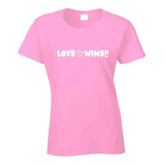Love Wins Statement Shirt - Valentine's Day T-Shirt - Unisex