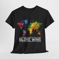 thumbnail image 1 of Love Wins shirt Lgbt Shirt Lesbian Pride Rainbow World T-shirt ID-0520-ICBY, 1 of 10
