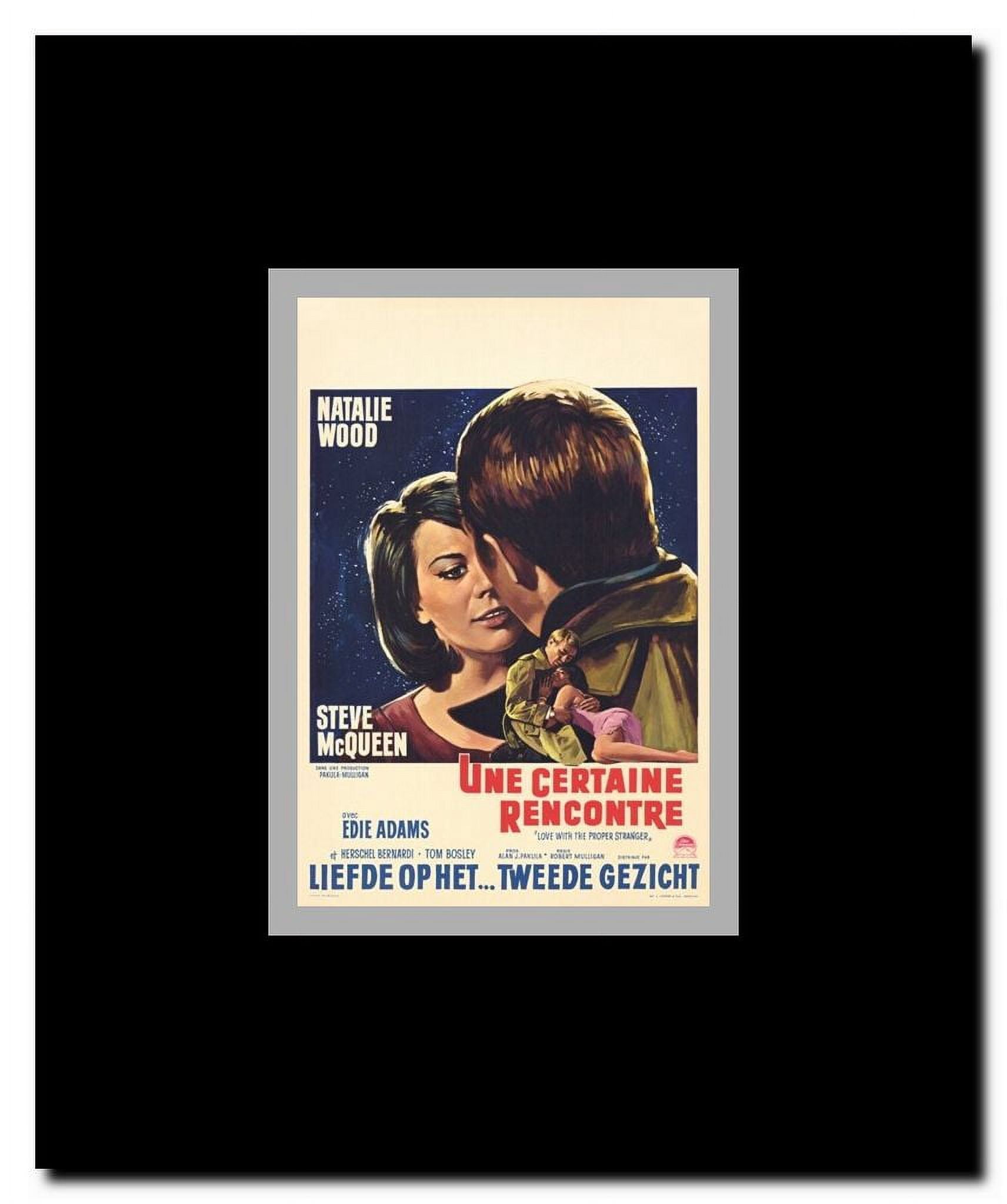 Love With the Proper Stranger Framed Movie Poster