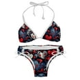 thumbnail image 1 of Love Women's Bikini Set with Detachable Sponge and Adjustable Strap - Two-Pack | Ideal for Swimming and Beach Scenes, 1 of 6