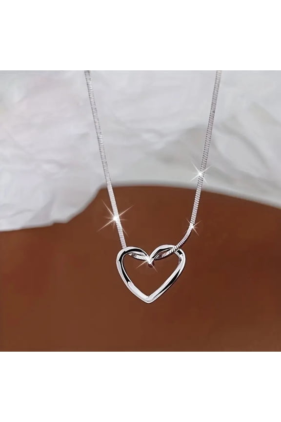 Love Word Necklace for Women Full Diamonds Dainty Necklace Rose Gold Plated Love Pendant Necklace with White CZ Elegant Women Jewelry Gift for Anniversaries & Valentine Day