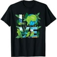 thumbnail image 1 of Love World - Environmental Protection Earth Day Climate T-Shirt, 1 of 4