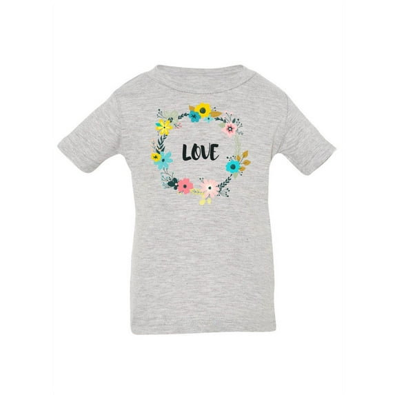 Love Wreath T-Shirt Infant -Image by Shutterstock, 12 Months