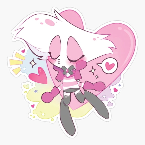Love Ya Lots Angel Character Sticker
