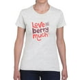 thumbnail image 1 of Love You Berry Much! T-Shirt Women -Smartprints Designs, Female Small, 1 of 4