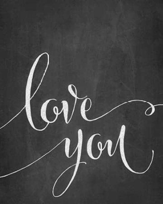 Love You Canvas Art - Amy Cummings (24 x 30)