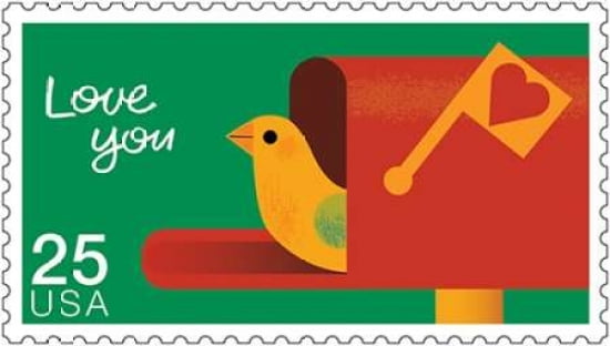 Love You Canvas Art - US POSTAL SERVICE (24 x 36)