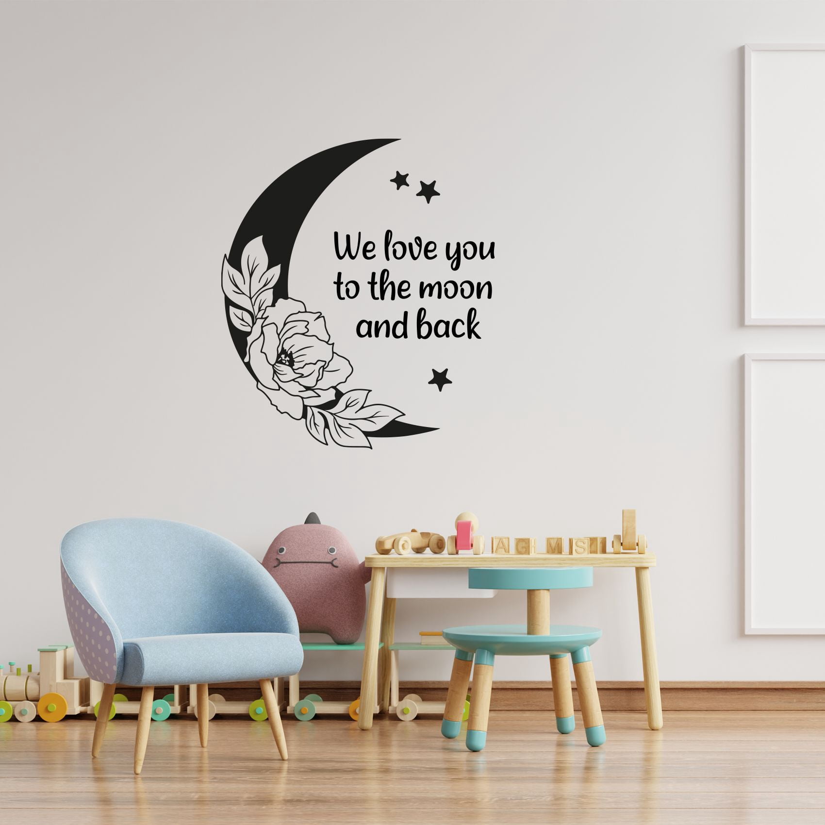 BTS Wall Decals - Kpop Boy Band Dance Vinyl Stickers For Bedroom Decor, 12x20 Inches