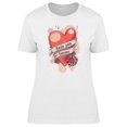thumbnail image 1 of Love You Forever Heart Ribbon Tee Women's -Image by Shutterstock, 1 of 2