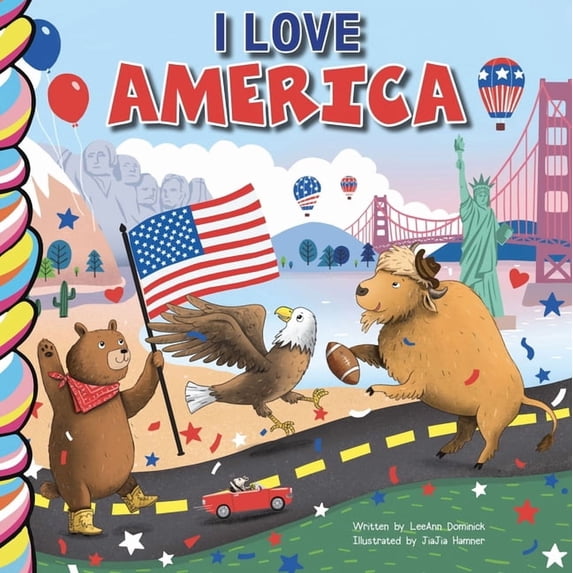 Love You Forever I Love America 7x7, (Board Book)