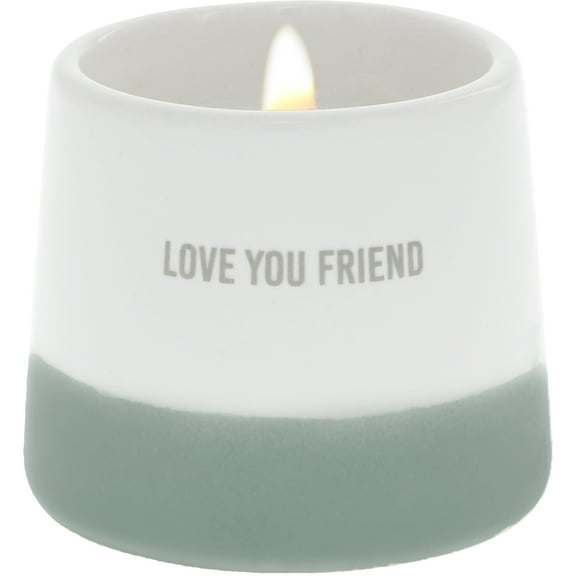 Pavilion Gift Company - Love You Friend - 2 oz - 100% Soy Wax Reveal Candle
Scent: Tranquility