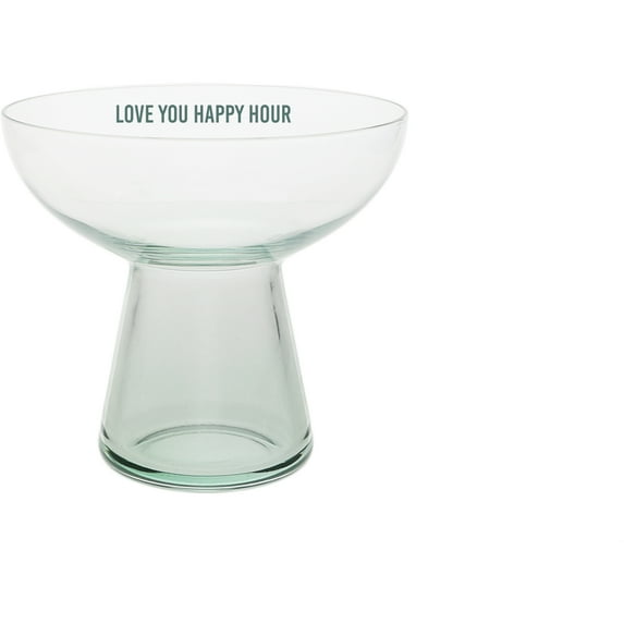 Love You Happy Hour - 15 oz Cocktail Glass