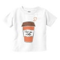 thumbnail image 1 of Love You Latte Adorable Coffee Pun Toddler Boy Girl T Shirt Infant Toddler Brisco Brands 18M, 1 of 6