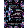 thumbnail image 1 of Love You Letter Blanket Fleece Throw Blanket Loving Gifts for Easter Mother''s Day Father''s Day Birthday 50" * 60" (Cross- to My Mom), 1 of 1