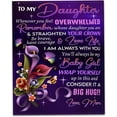 thumbnail image 1 of Love You Letter Blanket Fleece Throw Blanket Loving Gifts for Father''s Day Birthday 50x60 Inch (to My Daughter), 1 of 1