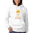 thumbnail image 1 of Love You Like A Sunset Hoodie Women -Smartprints Designs, Female XX-Large, 1 of 4