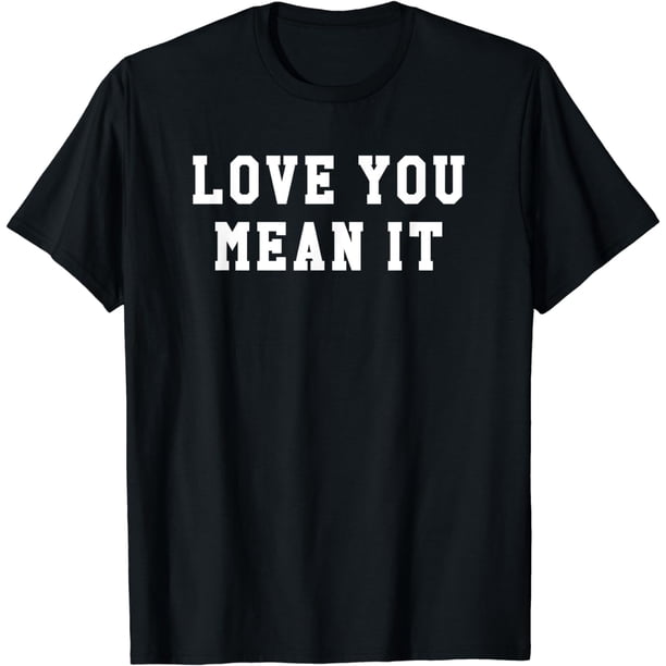 Love You Mean It Tee - Red 2XL