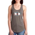 thumbnail image 1 of Love You Mom W Flowers Racerback Tank Women -Image by Shutterstock, Female XX-Large, 1 of 4