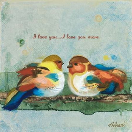 Love You More Canvas Art - Ninalee Irani (24 x 24)
