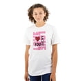 thumbnail image 1 of Love You More Romantic Valentines Day Women's Graphic T Shirt Tees Brisco Brands M, 1 of 5