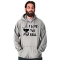 thumbnail image 1 of Love You Pho Real Vietnamese Food Hoodie Sweatshirt Women Men Brisco Brands M, 1 of 6