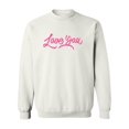 thumbnail image 1 of Love You Slogan Sweatshirt Women -Image by Shutterstock, Female Medium, 1 of 4