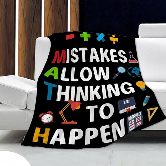 Love You So Math Funny Soft Blanket Throw Blanket Blankets Bed Sofa Fuzzy Blanket for Kids Boys Girls Kid（50"X40"）