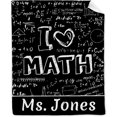 thumbnail image 1 of Love You So Math Funny Soft Blanket Throw Blanket Blankets Bed Sofa Fuzzy Blanket for Kids Boys Girls Kid（50"X40"）, 1 of 6