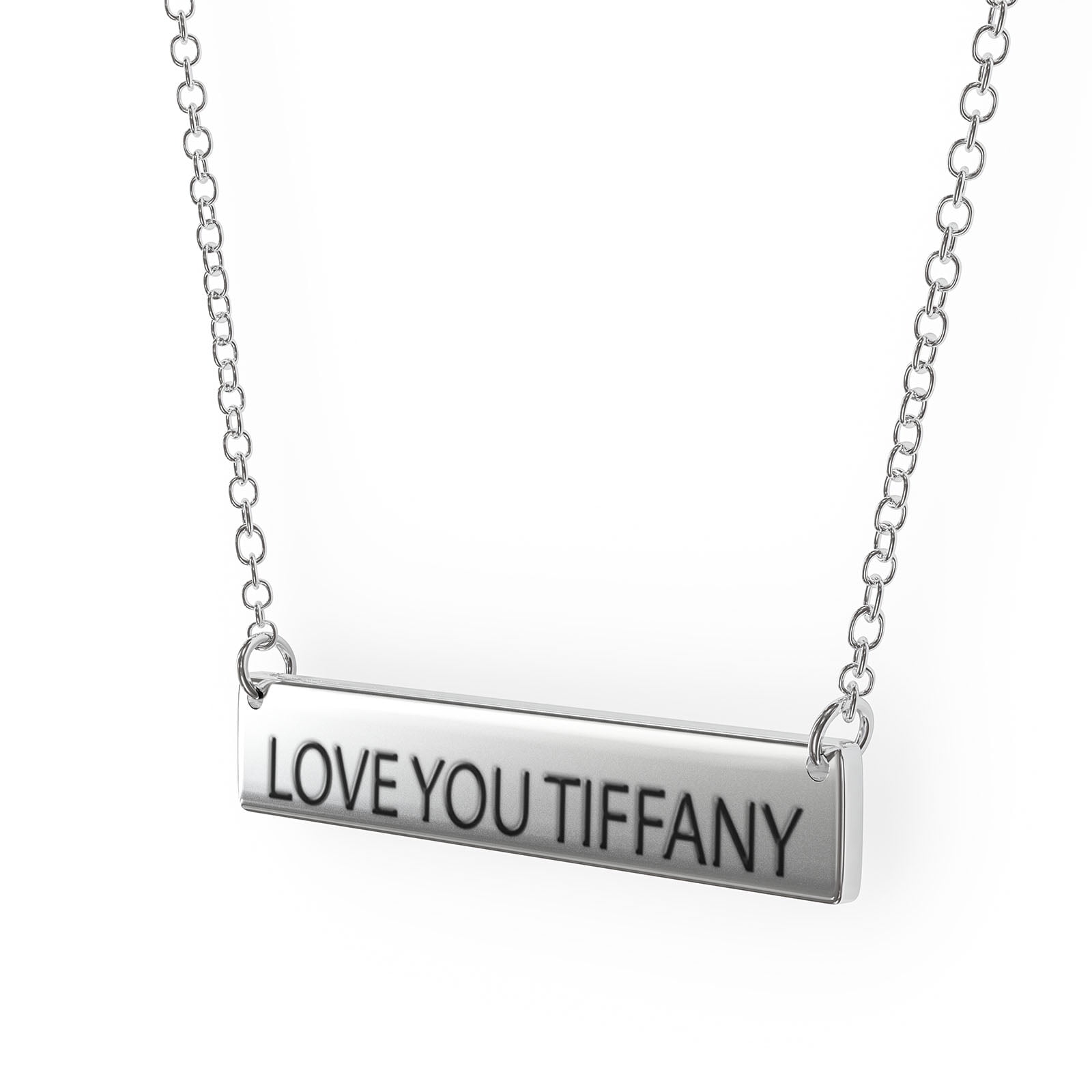 Tiffany & Co. Platinum and Diamond Key Bar Fleur De Lis Pendant Necklace  Tiffany & Co. | TLC