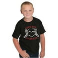 thumbnail image 1 of Love You To Death Heart Skeleton Crewneck T Shirts Boy Girl Teen Brisco Brands L, 1 of 5