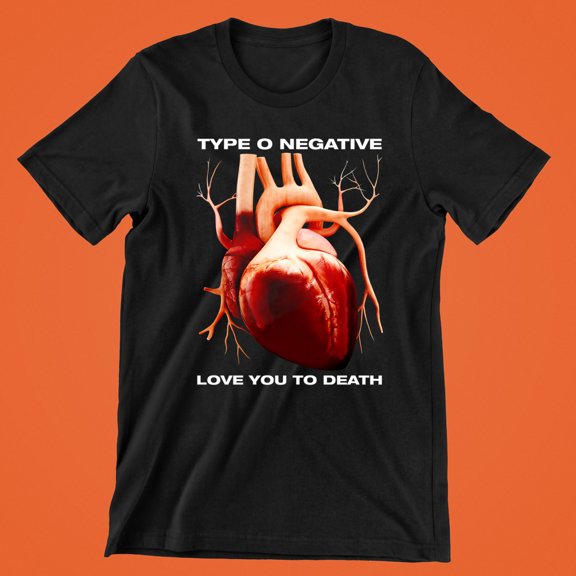Love You To Death Type O Negative Black Men S-234XL T-shirt