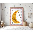 Love You To The Moon And Back Nursery Wall Art Prints, Girls, Boys ...