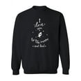 thumbnail image 1 of Love You To The Moon And Back.  Sweatshirt Women -Image by Shutterstock, Female Small, 1 of 4