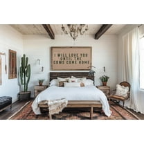 Love You Until The Cows Come Home Poster, Western Typography Art Home Decor #3067, Unframed Poster Size 8x12