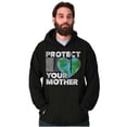 thumbnail image 1 of Love Your Mother Earth Cute Go Green Hoodie Sweatshirt Women Men Brisco Brands X, 1 of 6