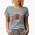 thumbnail image 1 of Love Your Self More with Floral Boho Art Merch Gift, Heather Grey T-Shirt, 3XL, 1 of 5