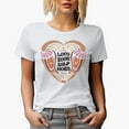 thumbnail image 1 of Love Your Self More with Floral Boho Art Merch Gift, White T-Shirt, Small, 1 of 5