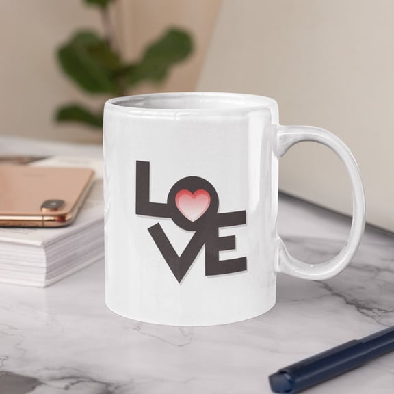 Love YourS1 Heart Mug Coffee Tea Mug 11oz Gift for Partner Love VaL1entines Da Love S Club Mug Love S1 Love Coffee Tea Love