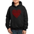thumbnail image 1 of Love Yourself - Boy's Word Art Hooded Sweatshirt, 1 of 2