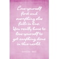 thumbnail image 1 of Love Yourself First Motivational Quote Art Print - 12" x 18" Art Print Wall Decor, 1 of 1