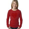 thumbnail image 1 of Love Yourself - Girl's Word Art Long Sleeve T-Shirt, 1 of 2