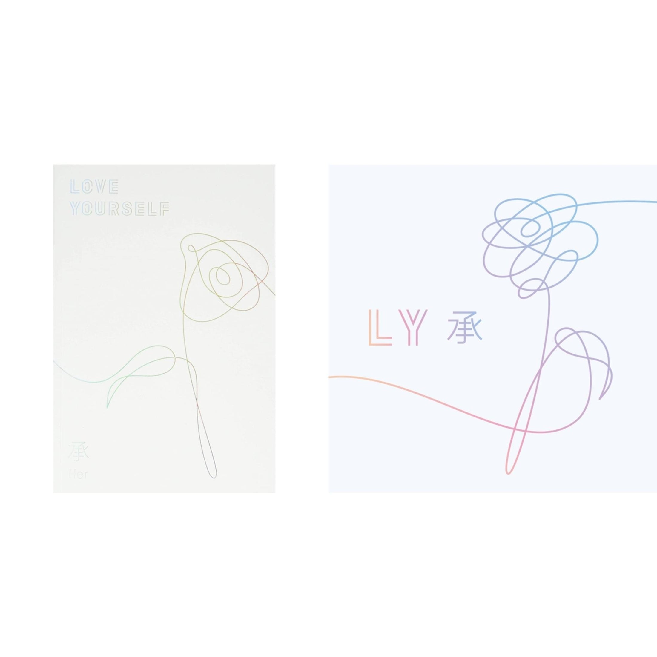 Love Yourself: Her (Photobook) & Love Yourself: Her (4 Different Versions In Photobook) [CD Bundle]