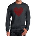 thumbnail image 1 of Love Yourself - Men's Word Art Crewneck Sweatshirt, 1 of 2