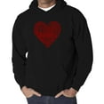 thumbnail image 1 of Love Yourself - Men's Word Art Hooded Sweatshirt, 1 of 2