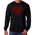 thumbnail image 1 of Love Yourself - Men's Word Art Long Sleeve T-Shirt, 1 of 2