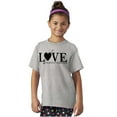 thumbnail image 1 of Love Yourself Self Care Inspirational Girls Kids T Shirt Tees Teen Brisco Brands X, 1 of 6