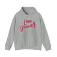 thumbnail image 1 of Love Yourself Unisex Heavy Blend™ Hooded Sweatshirt, 1 of 4