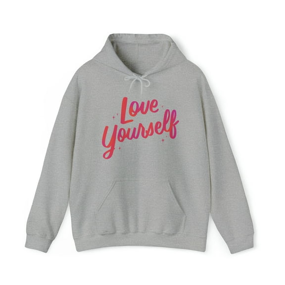 Love Yourself Unisex Heavy Blend™ Hooded Sweatshirt