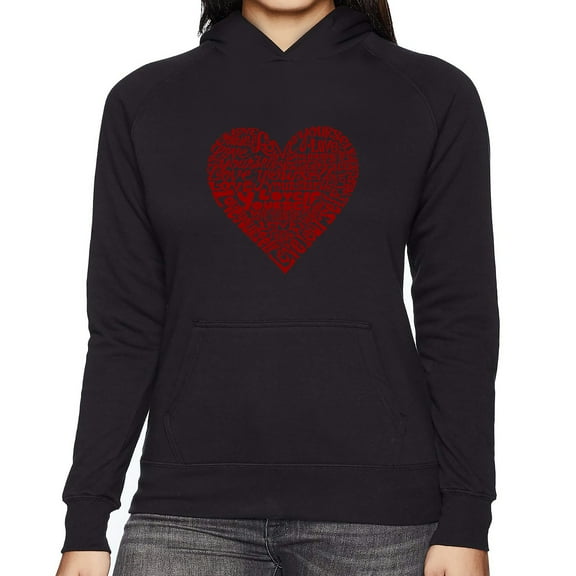 Love Yourself - Women's Word Art Hooded Sweatshirt