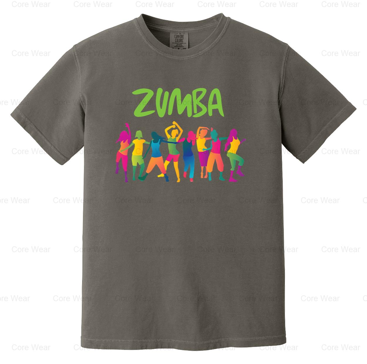 Love Zumba Dance Print Fitness Workout Graphic Hobby Style Comfort ...